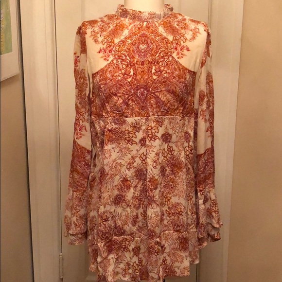 NWT Free People Lady Luck Tunic in Ivory  - Small - Picture 3 of 9